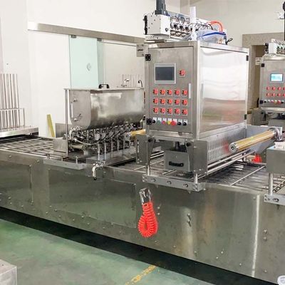 샐러드 패스트푸드 컨테이너용 3.5kw 음식 트레이 포장 기계